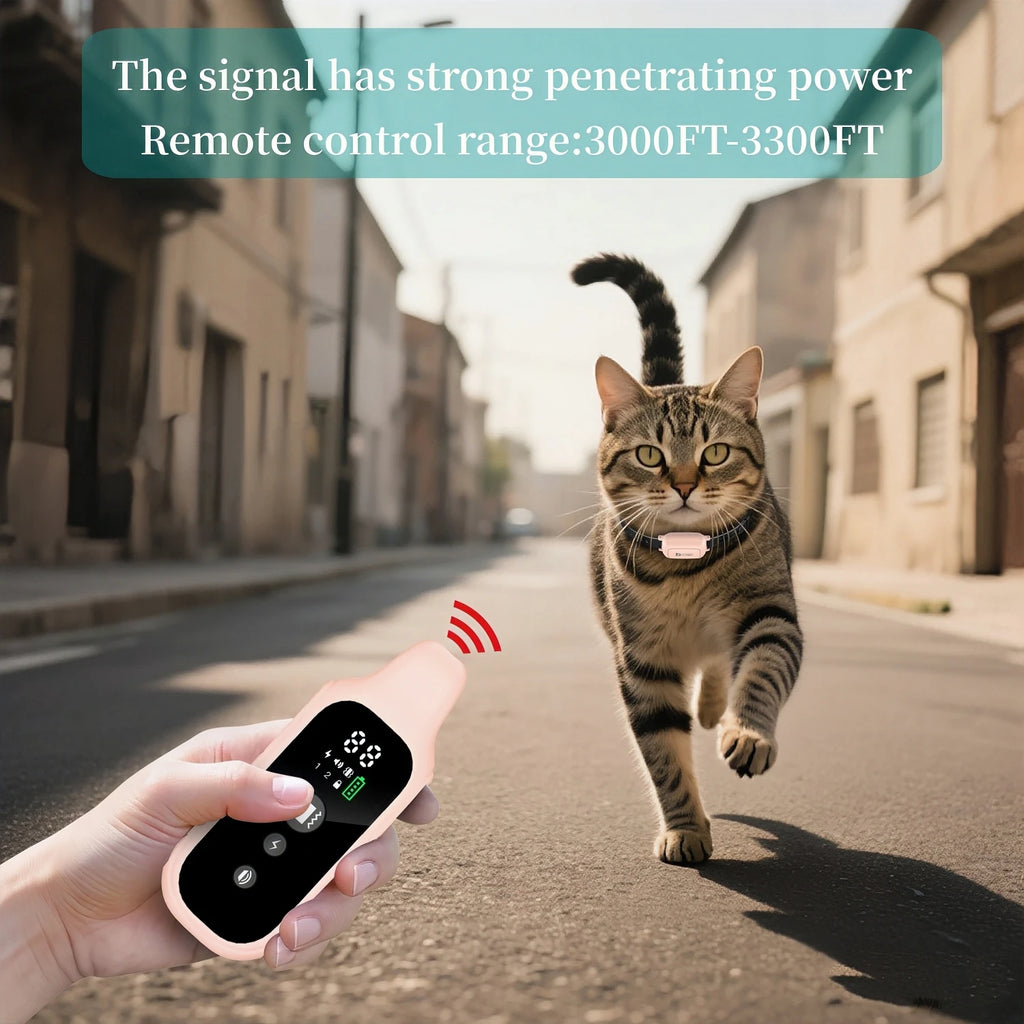 Remote Cat Training Collar