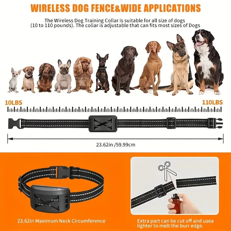 Wireless Fence Training Collar