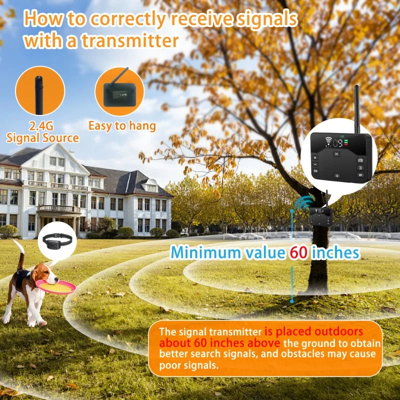 Wireless Fence Training Collar