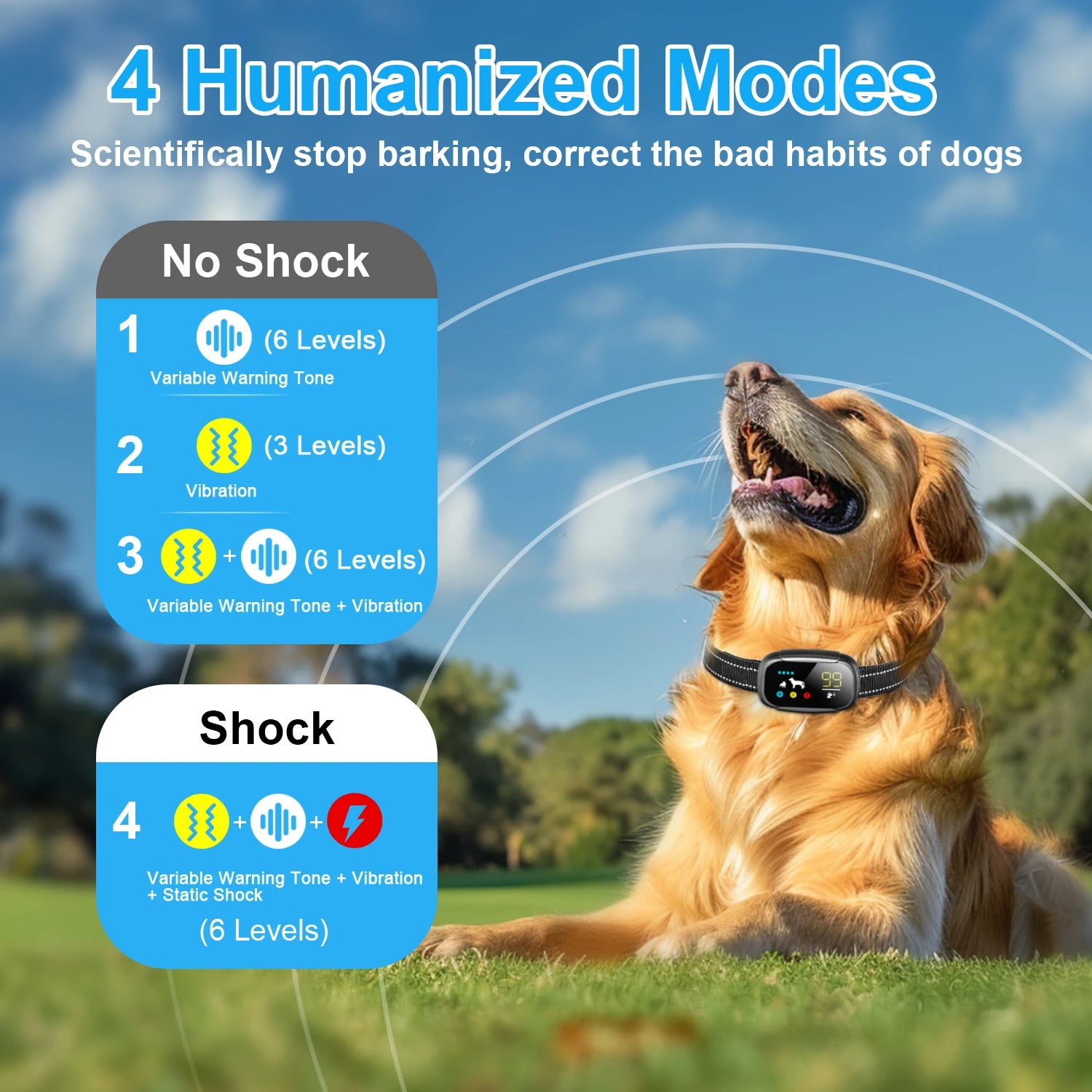 Rechargeable Dog Training Collar