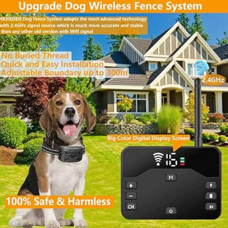 Wireless Fence Training Collar