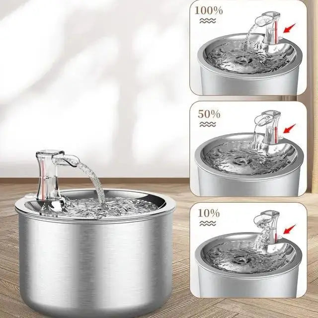 Stainless Steel Pet Water Dispenser (2L)