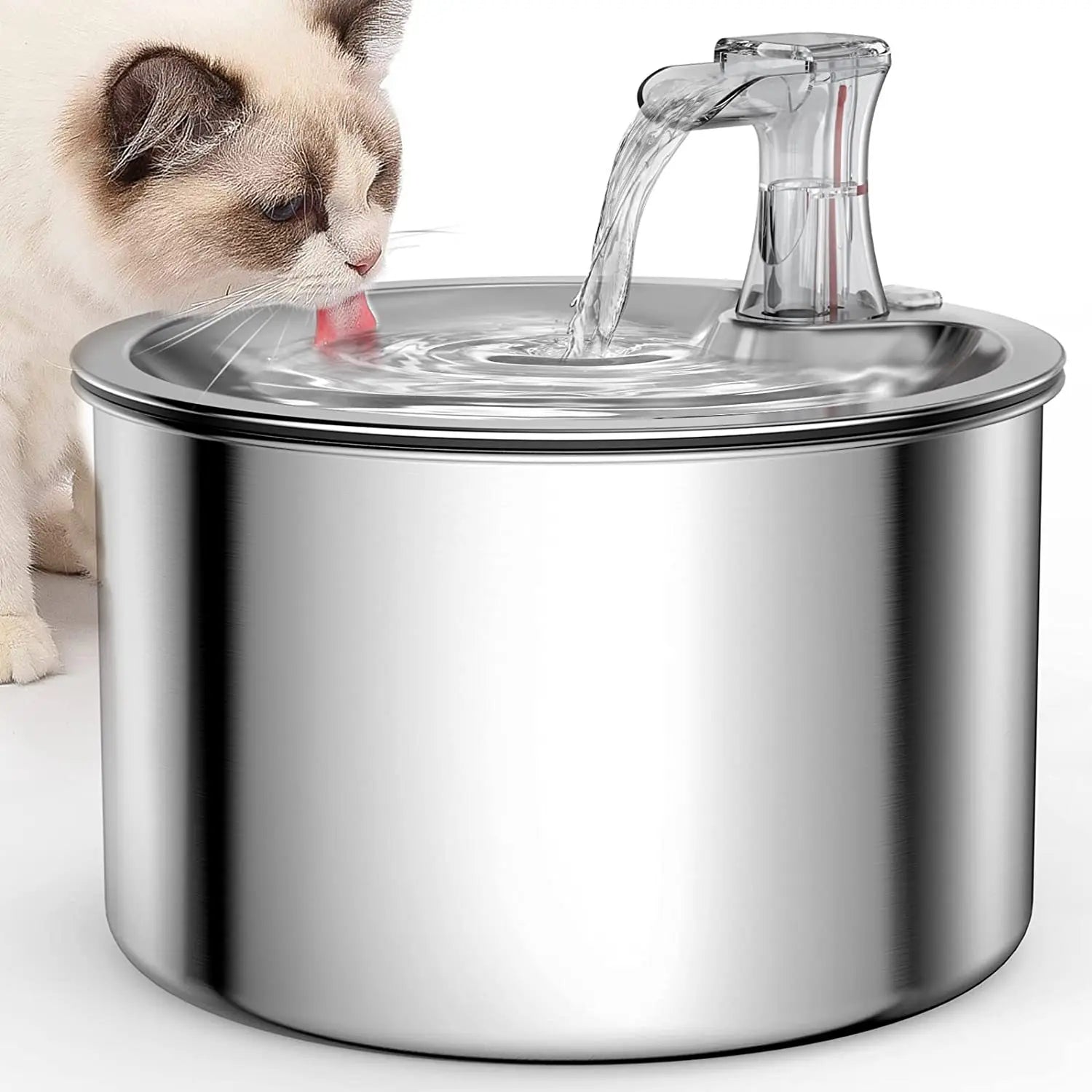 Stainless Steel Pet Water Dispenser (2L)