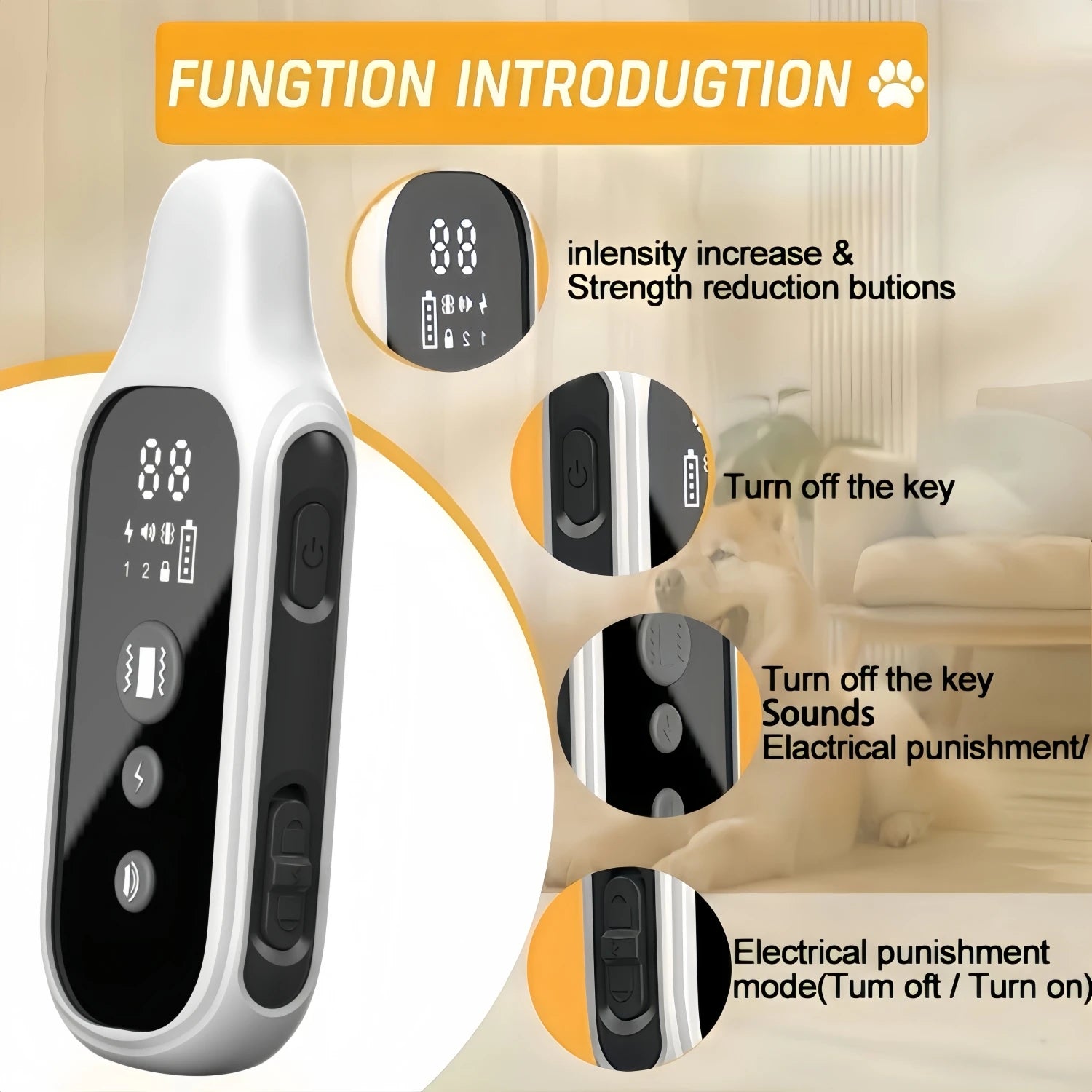 Remote Cat Training Collar