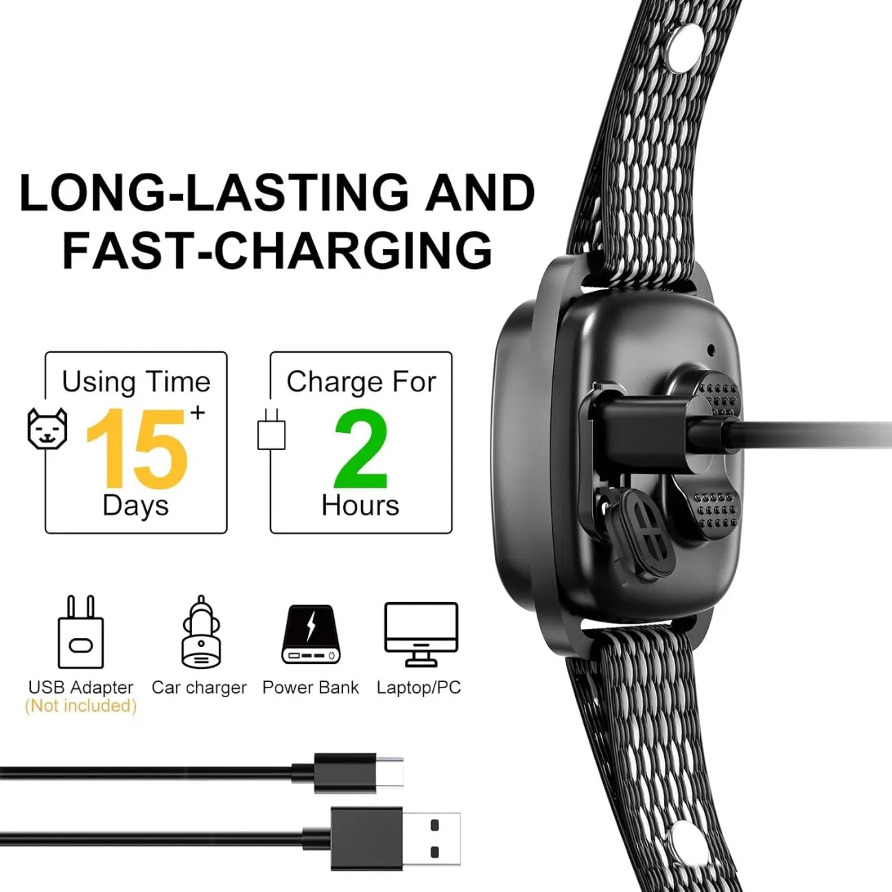 No-Shock Smart Bark Collar