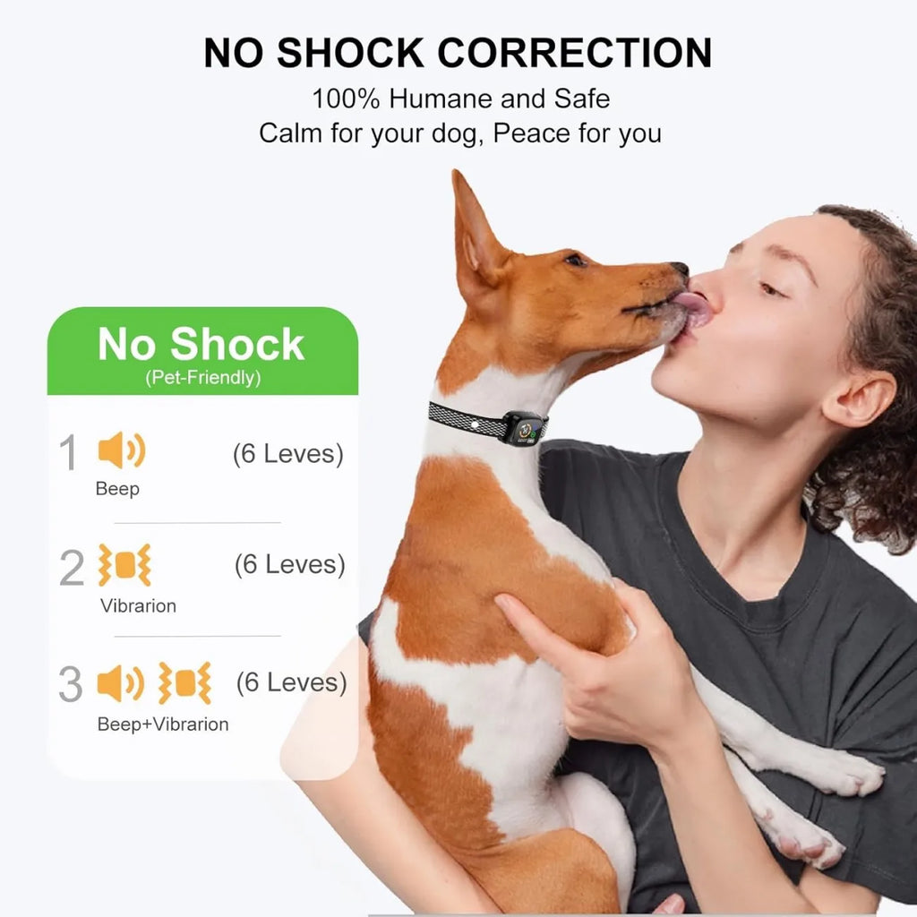 No-Shock Smart Bark Collar
